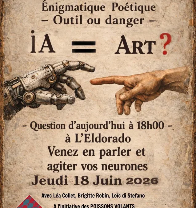 Art et intelligence artificielle : la Galerie des Poissons volants ouvre le débat, à l’Eldorado